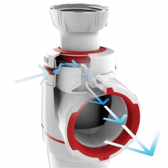 Wirquin Neo Air Zero Leak Basin Bottle Trap