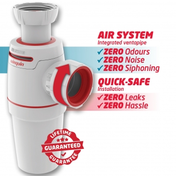 Wirquin Neo Air Zero Leak Basin Bottle Trap