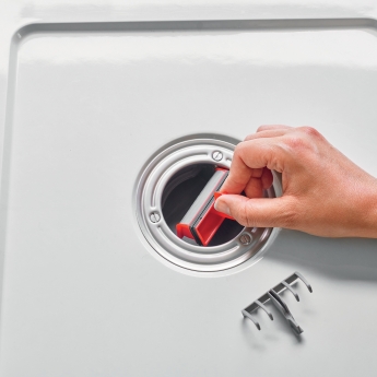 Wirquin Slim+ Extra Flat 90mm Shower Waste with Stainless Steel Grid