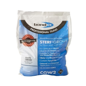 AKW Bond-It Steri-Grout for Floor and Wall Tiles - 3Kg Bag | Product Image