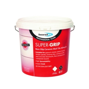 AKW Bond it Non-slip Ceramic Wall Tile Adhesive (Supergrip) - 13Kg | Product Image
