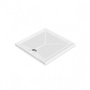 AKW Braddan Square Shower Tray with Upward Pumped Waste 820mm x 820mm - Non-Handed