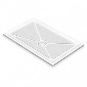 AKW Low Profile Rectangular Shower Tray 1200mm x 760mm Non-Handed