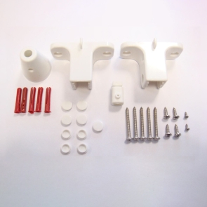 AKW Single Curtain Rail Support Kit | Product Image