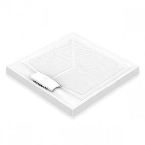 AKW Sulby Square Shower Tray with Waste 1000mm x 1000mm Non-Handed