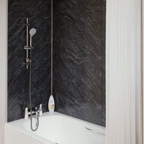 AKW U-Shaped Shower Curtain Rail 1200mm x 1120mm x 1200mm | Product Image