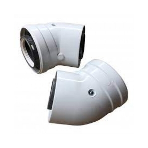 Ariston 45 Degree Coaxial Elbow Pack of 2) | Product Image