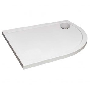 Arley Hydro45 Offset Quadrant Shower Tray 1200mm x 900mm - Right Handed