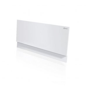 Delphi Halite End Bath Panel 550mm H x 700mm W - Gloss White (Cut to size by installer)