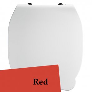 Armitage Shanks Contour 21 Splash Seat and Cover for 355mm Pan - Red