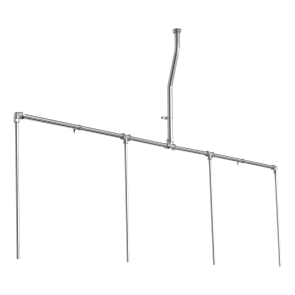 Armitage Shanks Exposed Flushpipes for 4 Bowl Urinal | Product Image