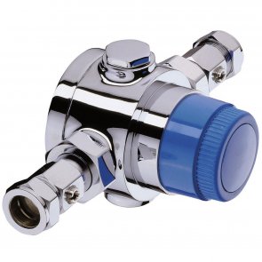 Bristan Commercial TS4753ECP Thermostatic Mixing Valve 22mm - Chrome