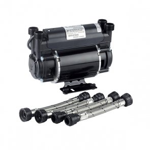 Bristan Twin Impeller Shower Booster Pump 1.5 Bar - Black
