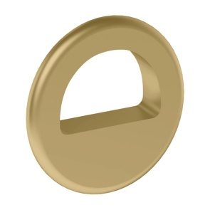 Britton Basin Overflow Ring Brushed Brass | Product Image
