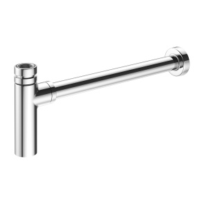 Britton Minimalist Basin Bottle Trap Chrome | Product Image