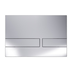 Britton Venue Dual Flush Plate Chrome | Product Image