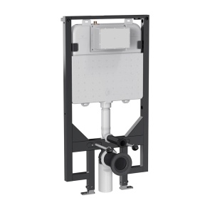 Britton Slim Depth Wall Hung Toilet Frame 1.14m with Dual Flush Concealed Cistern | Product Image