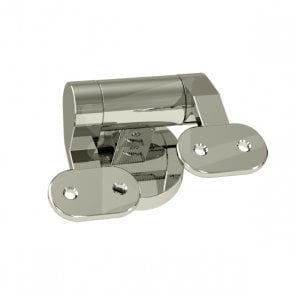 Soft Close Hinges for Wooden Seat - Nickel
