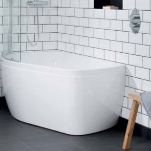 Carron Profile Acrylic Curved Front Bath Panel 540mm H x 1500mm W - Left Handed