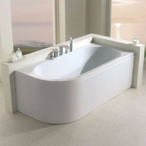 Carron Status L-Shaped Bath Panel 540mm H x 1700mm W x 725mm D - White