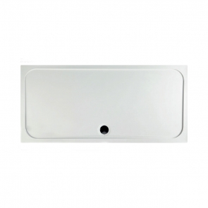 Coram Stone Resin Flat Top Rectangular Shower Tray 1700mm x 800mm