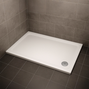 Delphi AquaSafe Anti-Slip Rectangular Shower Tray 1200mm x 800mm