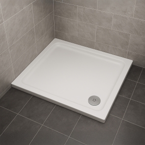 Delphi AquaSafe Anti-Slip Square Shower Tray 800mm x 800mm