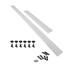 Delphi AquaStone White Easy-Plumb Riser Kit (Rectangular Models up to 1700mm) - 100mm High