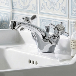 Delphi Belgravia Chrome Mono Basin Mixer Tap with Pop-Up Waste | Product Image