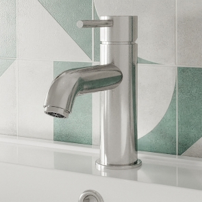 Delphi Corinthian Chrome Mono Basin Mixer Tap | Product Image