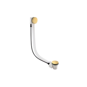 Duchy Choice Pop-Up Bath Waste and Overflow - Brushed Brass | Product Image