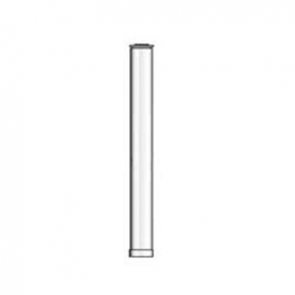 Firebird 1000mm Long White Conventional Flue Pipe (180mm Diameter)