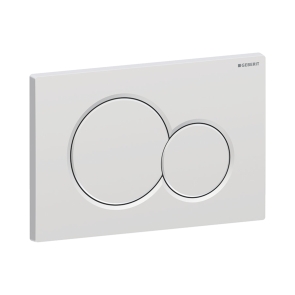 Geberit Sigma01 Dual Flush Plate - Matt Chrome | Product Image