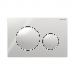 Geberit Sigma20 Dual Flush Plate Polished Chrome