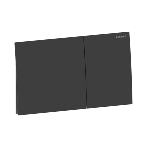Geberit Sigma70 Dual Flush Plate - Matt Black | Product Image