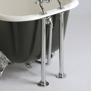 Heritage Bath Tap Shrouds - Chrome | Product Image