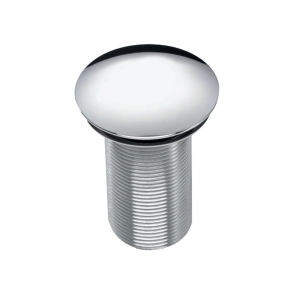 Heritage Push Button Unslotted Basin Waste - Chrome | Product Image