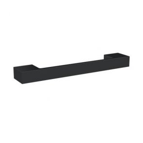 Hudson Reed Furniture Thick D Handle 150mm Wide - Matt Black (x2) | Product Image