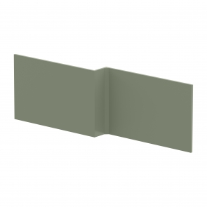 Hudson Reed Juno Shower Bath Front Panel 540mm H x 1700mm W - Satin Green
