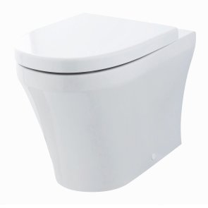 Hudson Reed Luna Back To Wall Toilet - Soft Close Seat