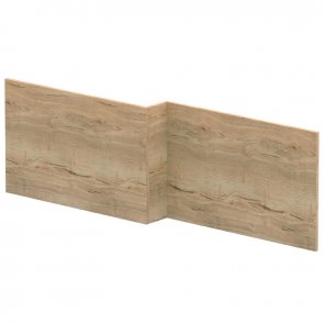 Hudson Reed MFC Shower Bath Front Panel 520mm H x 1700mm W - Autumn Oak