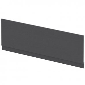 Hudson Reed MFC Straight Bath Front Panel and Plinth 560mm H x 1800mm W - Graphite Grey