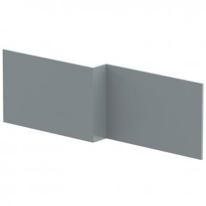 Hudson Reed MFC Shower Bath Front Panel 520mm H x 1700mm W - Coastal Grey