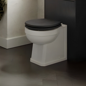 Hudson Reed Richmond Comfort Height Back to Wall Pan - Excluding Seat