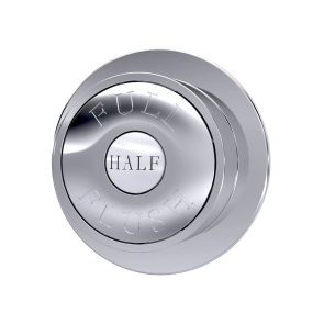 Hudson Reed Traditional Dual Flush Push Button - Chrome (Optional) | Product Image