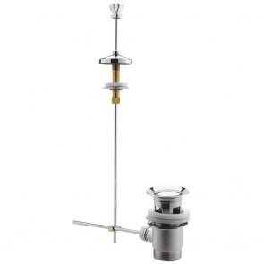 Hudson Reed Traditional Basin Pull Up Waste - Chrome