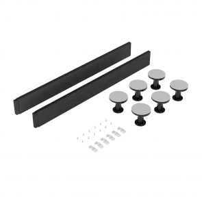 Hudson Reed Tray Leg Set 105mm High for Square and Rectangular Trays for upto 900mm - Slate Grey