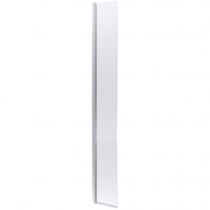 Hudson Reed Concealed Hinged Wet Room Flipper Panel 300mm Wide 8mm Glass - Polished Chrome