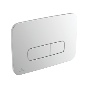 Ideal Standard Oleas M3 Mechanical Dual Flush Plate - Chrome | Product Image
