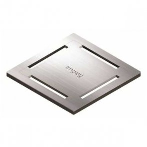 Impey Stamp Stainless Steel Tiled Floor Gully Grate